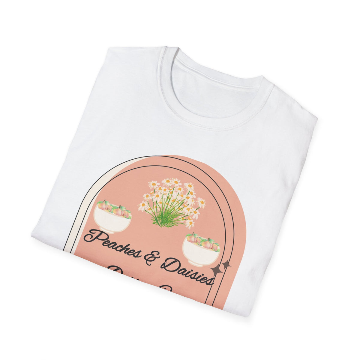 Brunch & Bougie Design Co. Aesthetic Floral T-Shirt