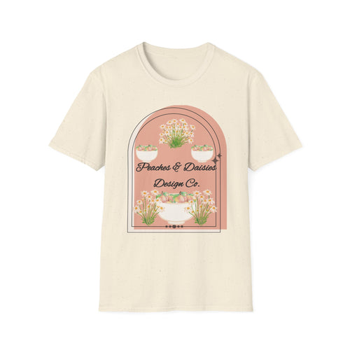 Brunch & Bougie Design Co. Aesthetic Floral T-Shirt